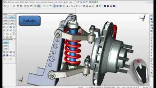 KeyCreator CAD Interface and Navigation Explained