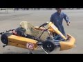 Ｈｏｗｔｏ　レーシングカート　１人でカートスタンドに載せる方法　新潟