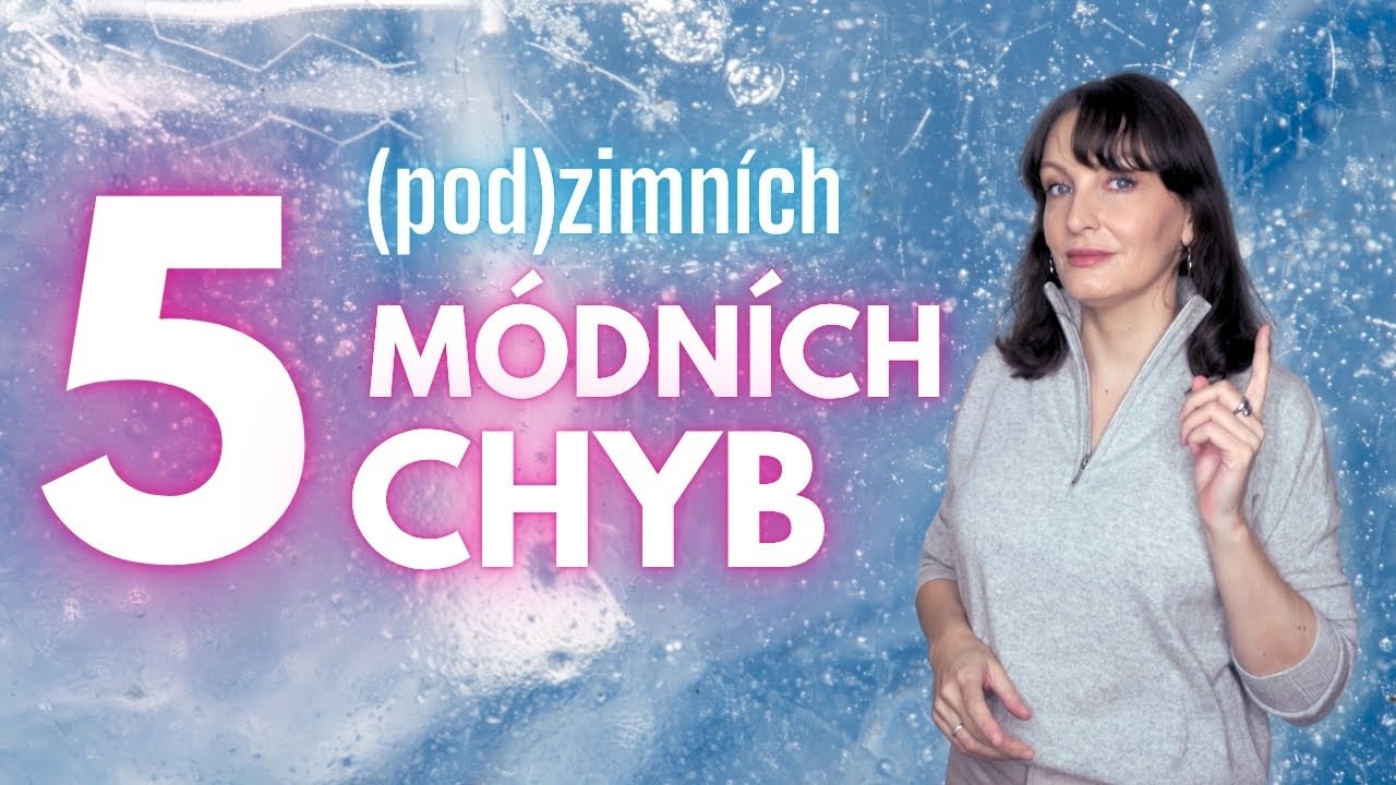 5 (pod)zimních módních chyb