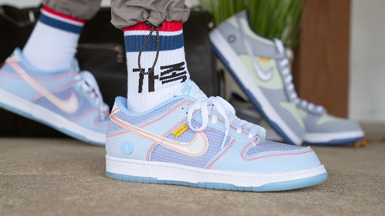 UNION LA Nike Dunk Low PASSPORT Pack Psychic Blue & Pistachio REVIEW