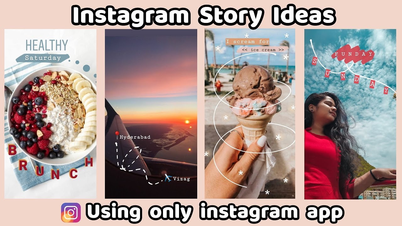 Instagram Story Ideas using only the Instagram app | India | 