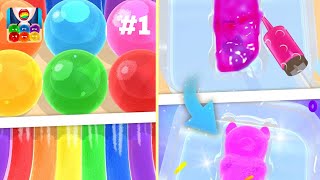 ASMR Rainbow Jelly - New Release - Hyper Hybrid Casual - Gameplay Walkthrough (iOS & Android) screenshot 3