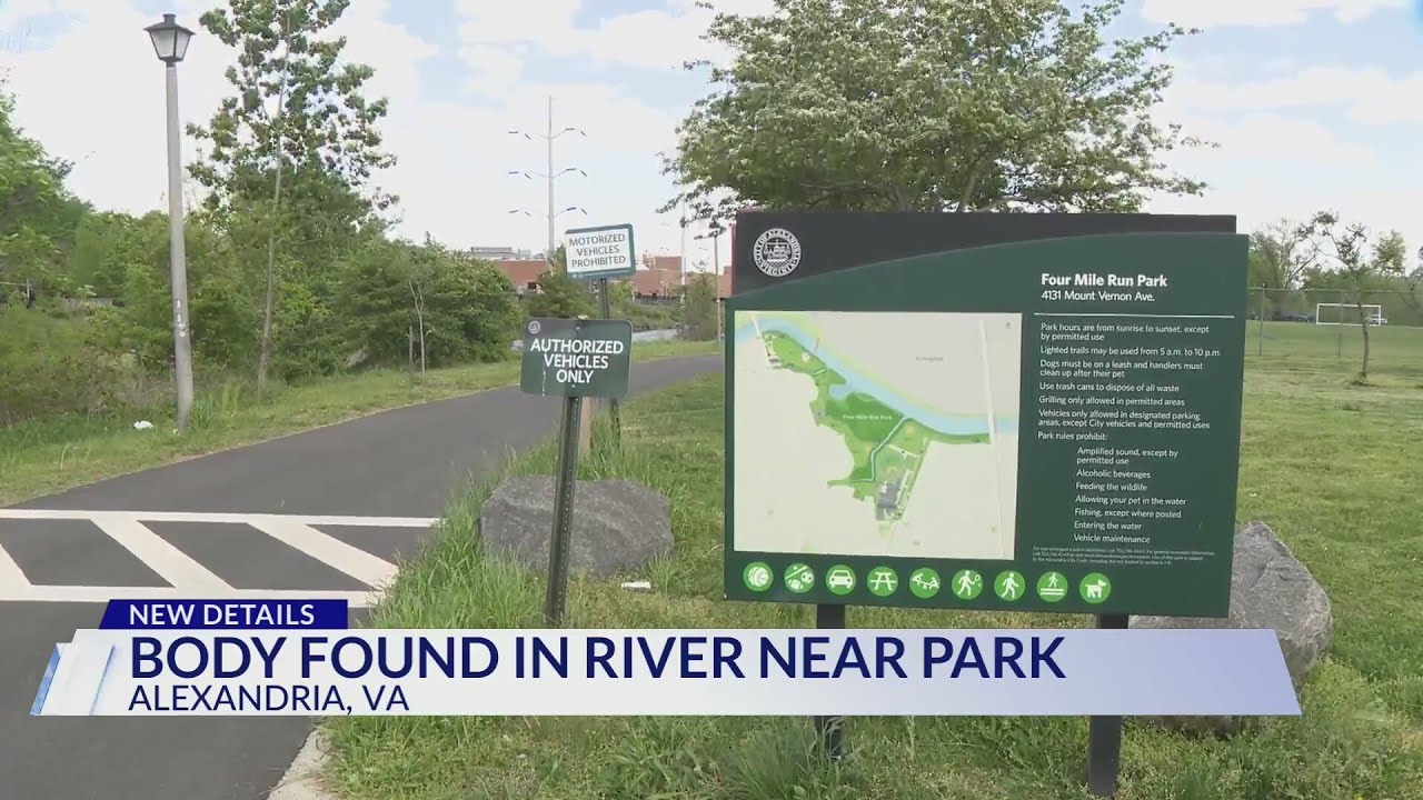 Body of man found dead near Four Mile Run Park identified - YouTube