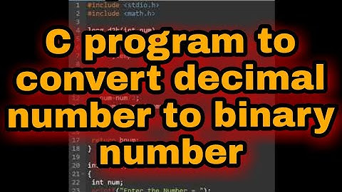 C program to convert decimal number to binary number | #shorts #code #coding #coder #reels