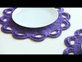 钩针编织圆形花边餐垫Crochet Sousplat/Doily Pattern