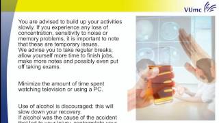 VUmc patient leaflet: mild traumatic brain injury. Read in English