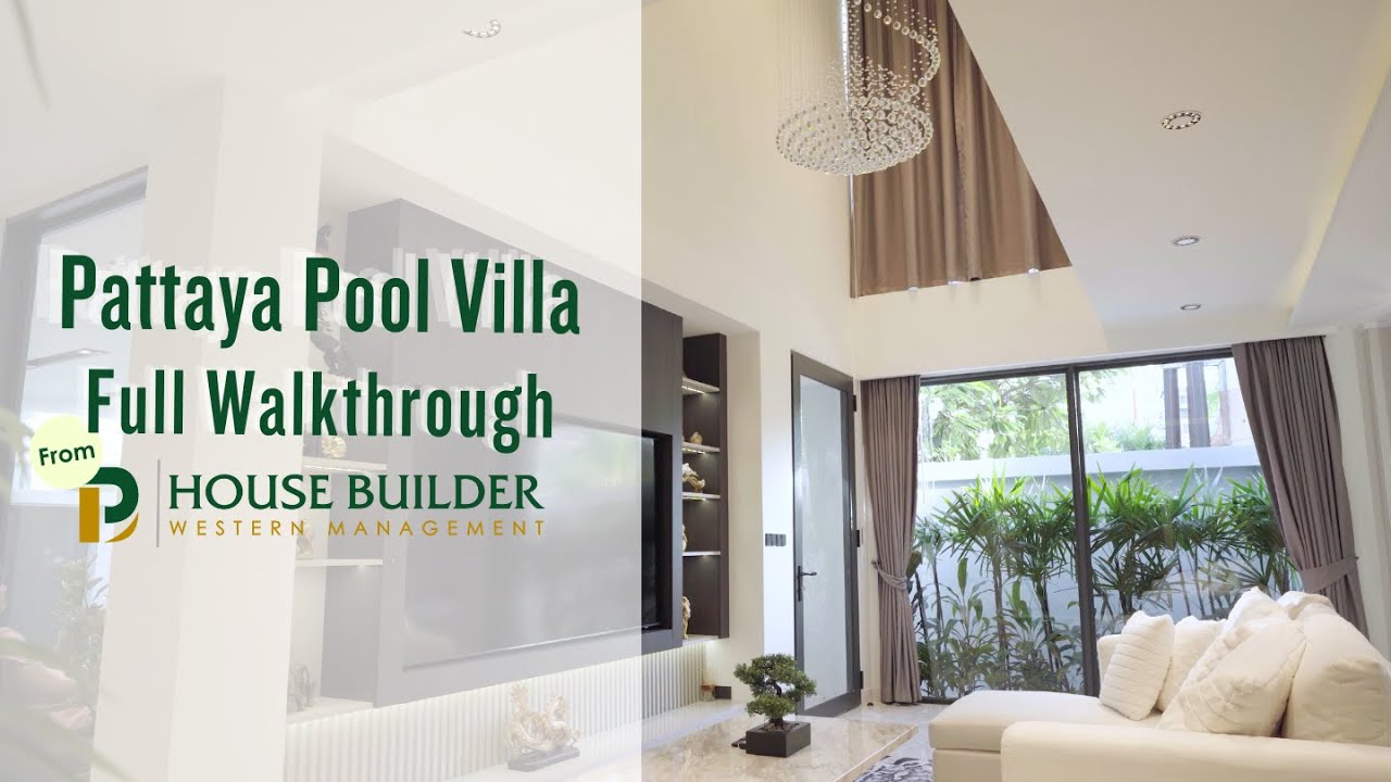 Pattaya House Builder Project Reveal | Pool Villa Completed