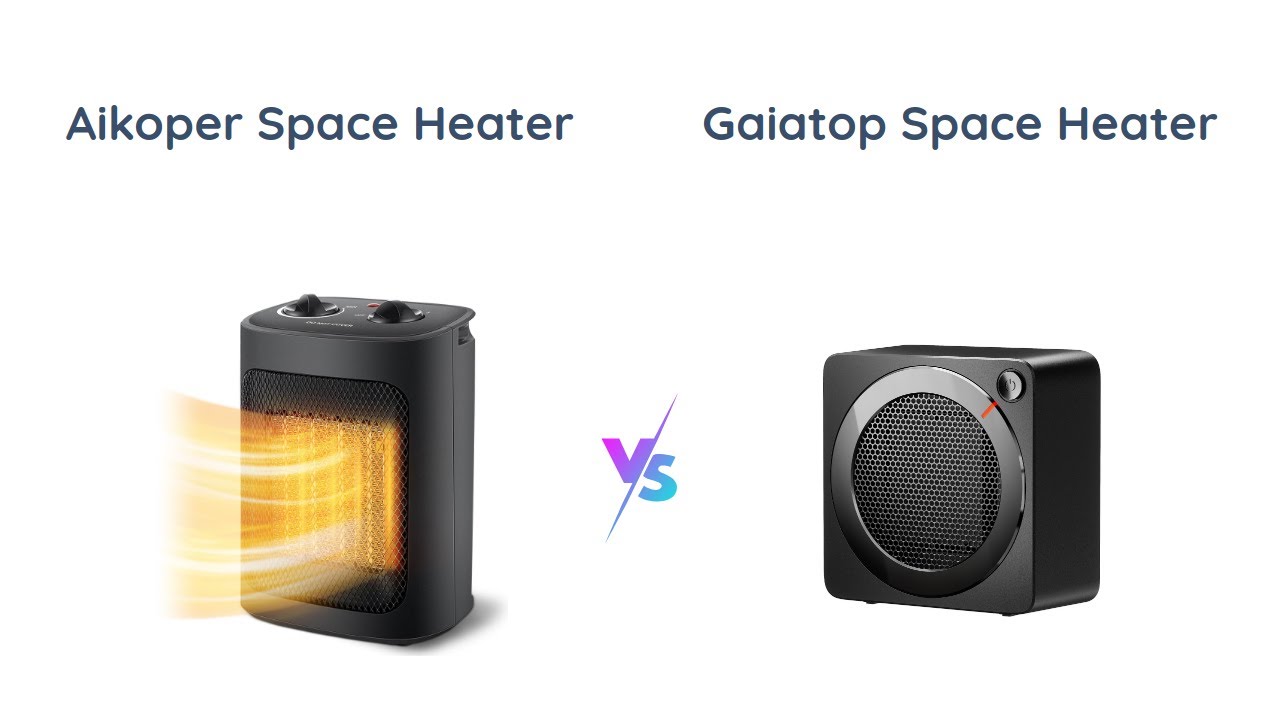 🔥 Space Heater Comparison: 1500W vs 500W 🌬️