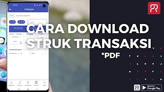 Cara Download Struk Transaksi di Aplikasi Putra Reload screenshot 1