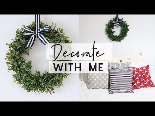 Decorate with me for Christmas   The 12 DIYs of Christmas
