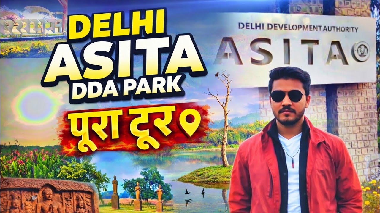 Delhi’s Best Hidden Gem? 🌳 Asita East Park Full Tour | Ghumkkad Vikram