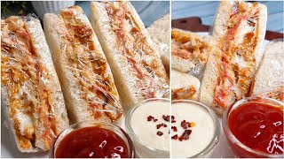 Creamy Chicken Tikka Sandwiches - 3 Layers Sandwich 🥪 | Best Chicken Sandwiches 🥪