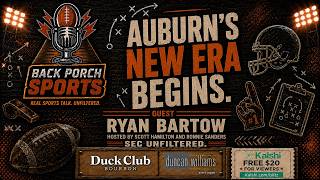 Auburn Undercover's Ryan Bartow Joins: SEC Media Days, Alex Golesh & Auburn Football.