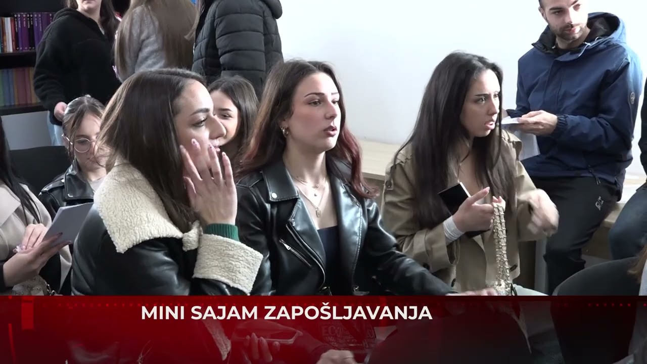 Nikšić: Sajam sezonskog zapošljavanja okupio brojne zainteresovane za rad u turizmu