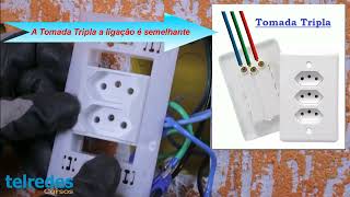 Como Instalar Tomadas Duplas ou Triplas Fácil e Rápido by Telredes Cursos 1,439 views 1 month ago 2 minutes, 30 seconds