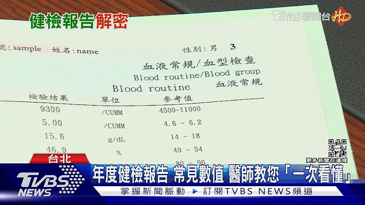 年節狂吃「這類食物」...健檢報告出現「紅字」...看不懂又不追蹤..下場慘!｜十點不一樣20230125@TVBSNEWS01 - 天天要聞