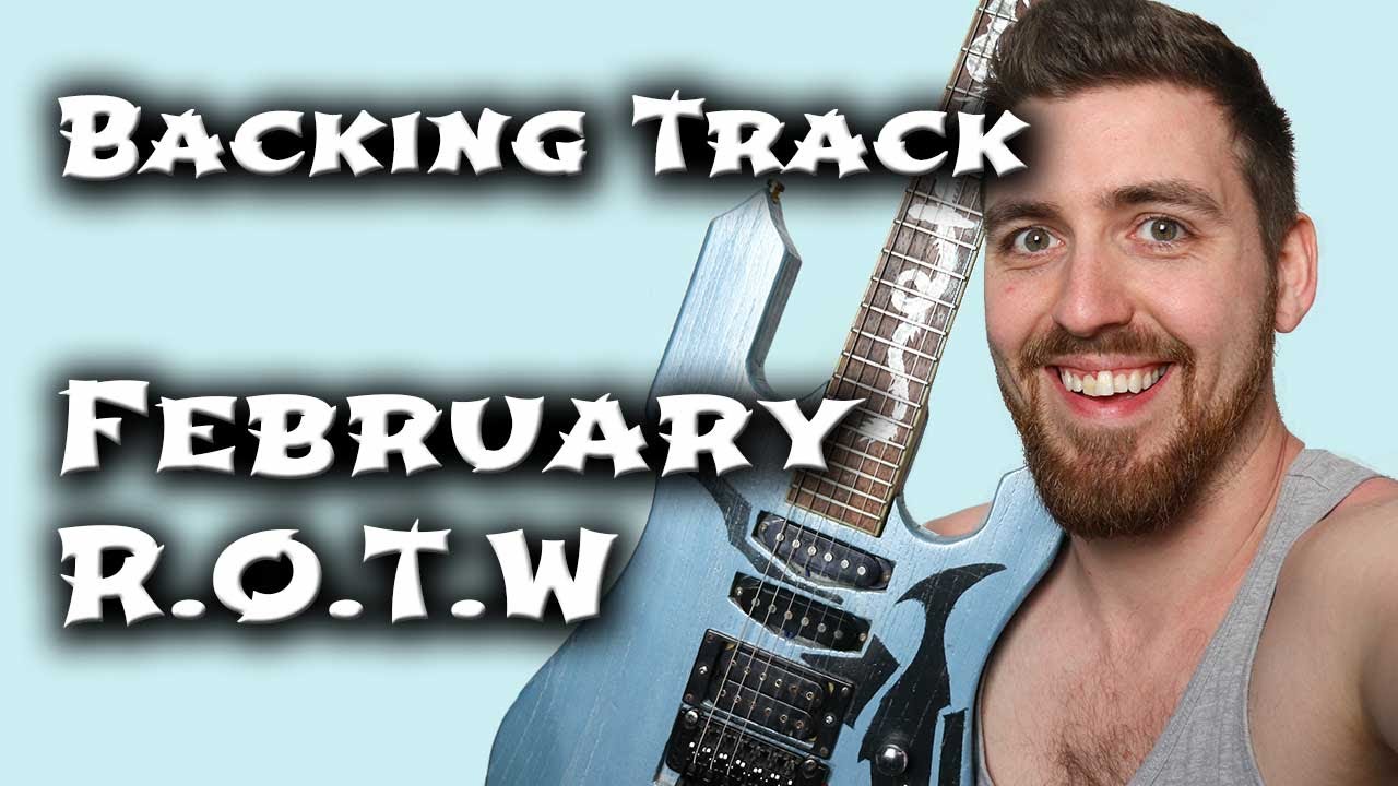 Guitar Backing Track in Cm - C Harmonic minor with scale Diagram - YouTube
