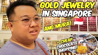 Buying GOLD in Singapore! + Chocolate Shopping + Indian Food Lunch