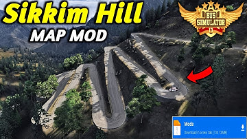 Map Mod Bussid 4.3 - New Sikkim Narrow Offroad Map Mod For Bus Simulator Indonesia।Bussid Mod Map