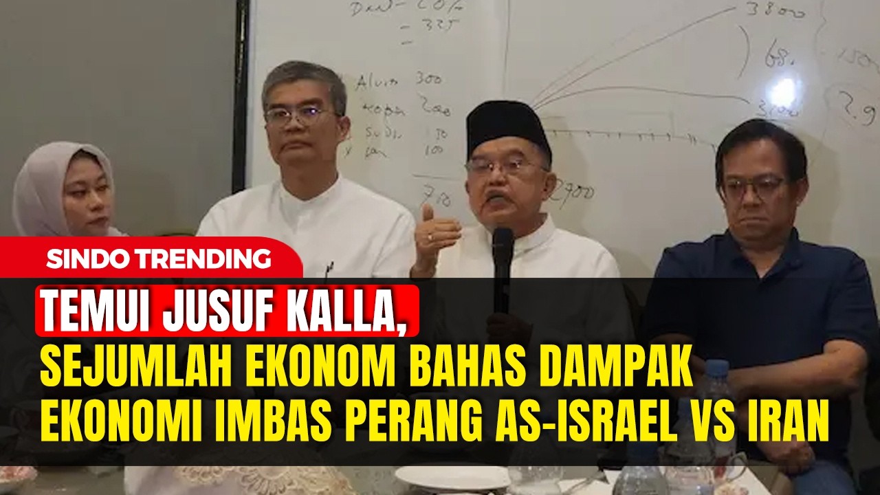 Jusuf Kalla Soroti Risiko Ekonomi Indonesia Akibat Konflik Timur Tengah | Sindo Trending | 09/03