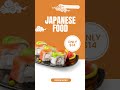 Digital Japanese Food Menu Templates -#18