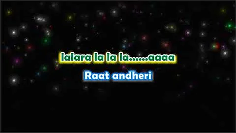 Tera Woh Pyar - Karaoke with Lyrics