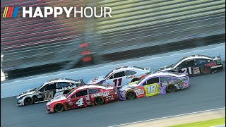 Harvick moves Busch, Wins first Michigan | NASCAR Cup Series from Saturday | Happy Hour