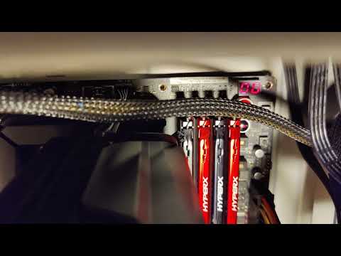 My PC won't boot and no video semnal, error code 00