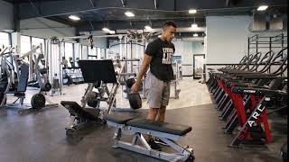 Lateral Bench Jump