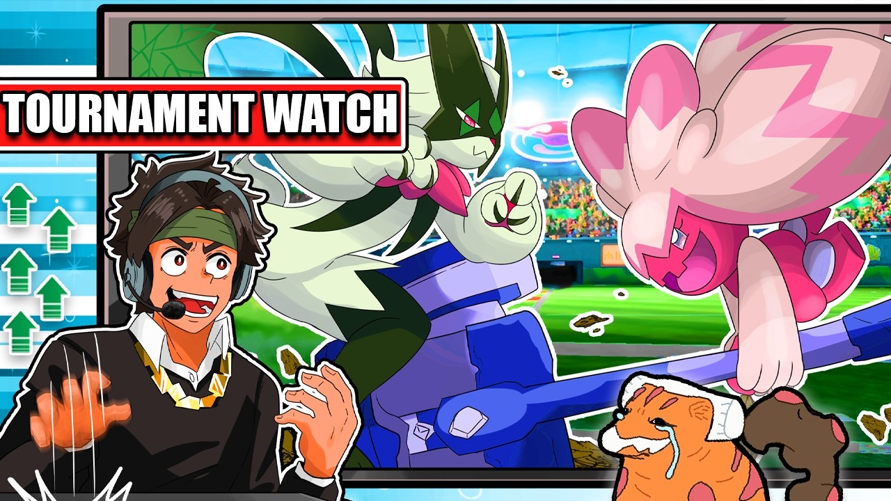 THESE BATTLES WERE KIND OF CRAZY... HIGH LEVEL COMPETITIVE POKEMON TOURNAMENT WATCH TOGETHER