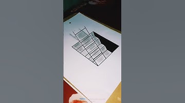 How to draw 3D Optical Illusion🤩3D Trick Art Tutorial Animation by Pomni＆Jax＆Gummigoo #3d #shorts