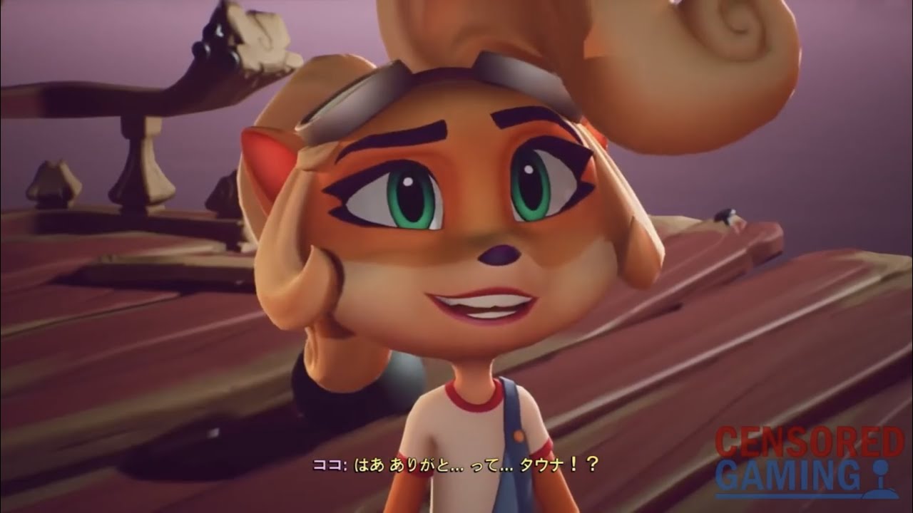 Coco and Tawna Bandicoot - Japanese dub. (Crash 4)