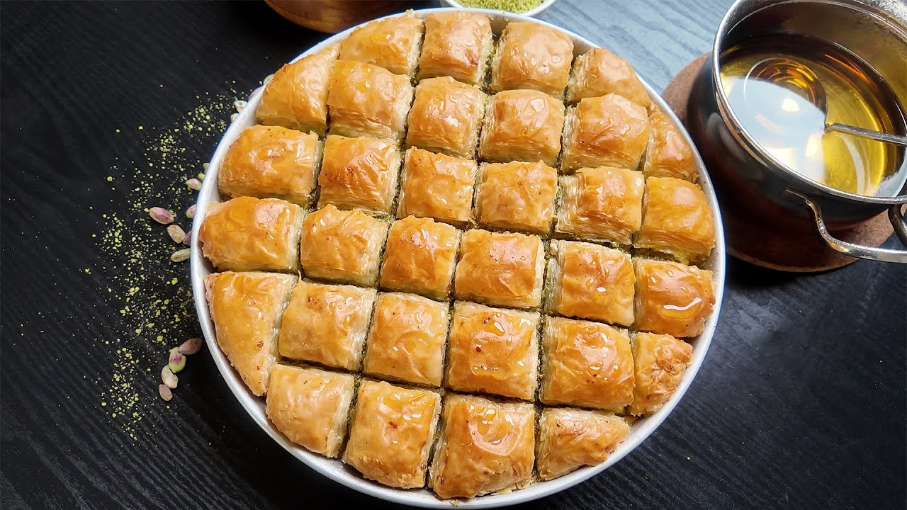 Home Made BAKLAVA from Scratch!