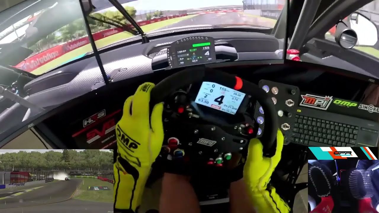 Heel Toe Wobbling around Radelaide Street Circuit in the Supercar.. You're welcome.