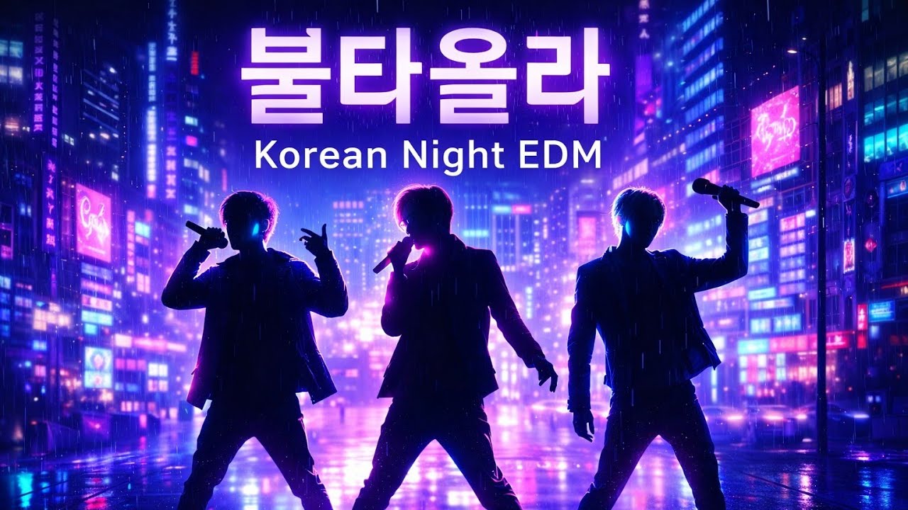 불타올라 | Pulse of the Night | Korean Night EDM 2026 (AI K-Pop Song