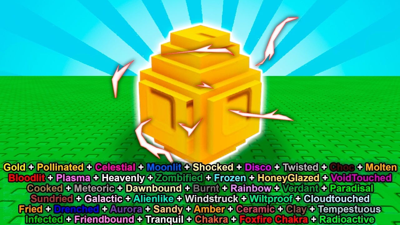 I put the MAXIMUM MUTATIONS in the GOLDEN EGG in GROW A GARDEN