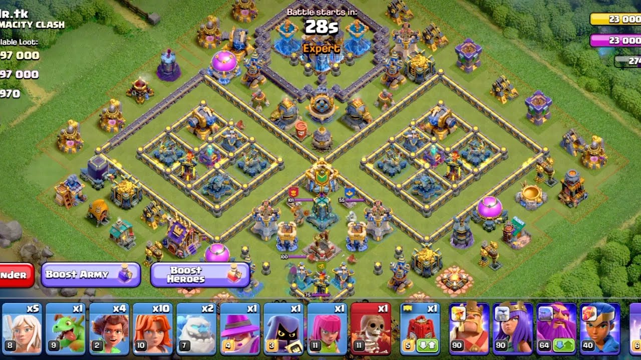 TOWNHALL 15 TROPHY PUSH