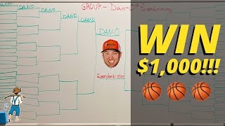 Win Free $1000 or free Dan-O’s! March Madness Bracket Challenge 🏀🏀🏀
