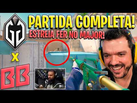 FER DE VOLTA AO MAJOR!🔥 GAIMIN GLADIATORS x BETBOOM (PARTIDA COMPLETA) IEM Cologne Major (GAULES)