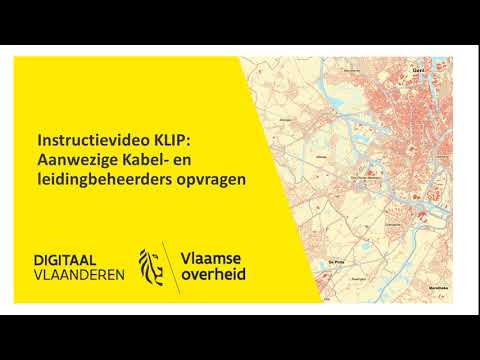 KLIP - Een lijst met kabel en leidingbeheerders in een zone opvragen