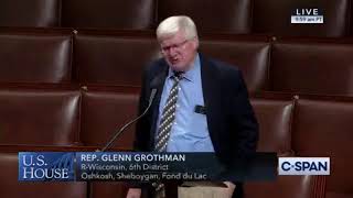 Congressman Glenn Grothman Floor Speech Supporting Border Patrol Agents
