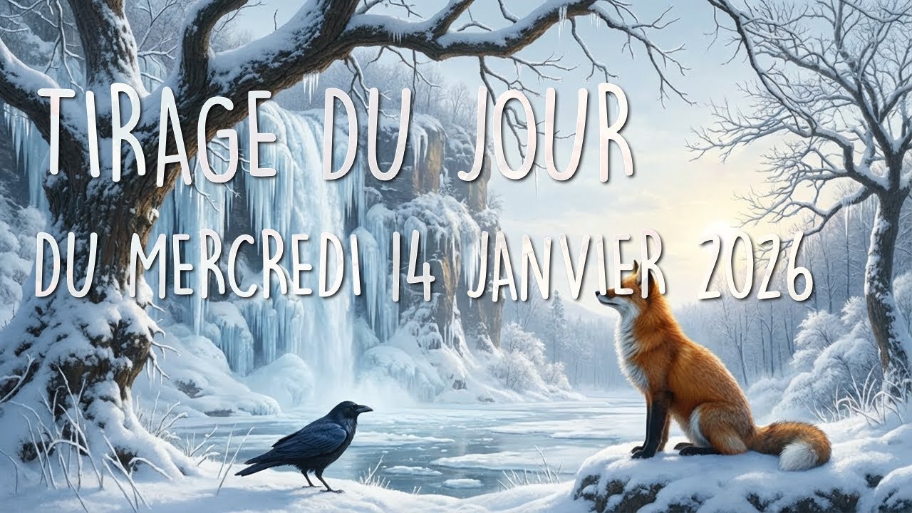 🔮 Tirage Quotidien du Mercredi 14 Janvier 2026 🔮 Juste tempo