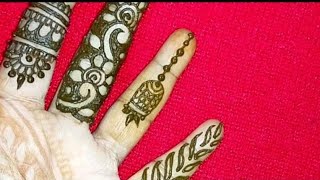 Easy and Stylish Fingers Mehndi Design for Hands 2020 || Negative Space Mehndi Design for Fingers