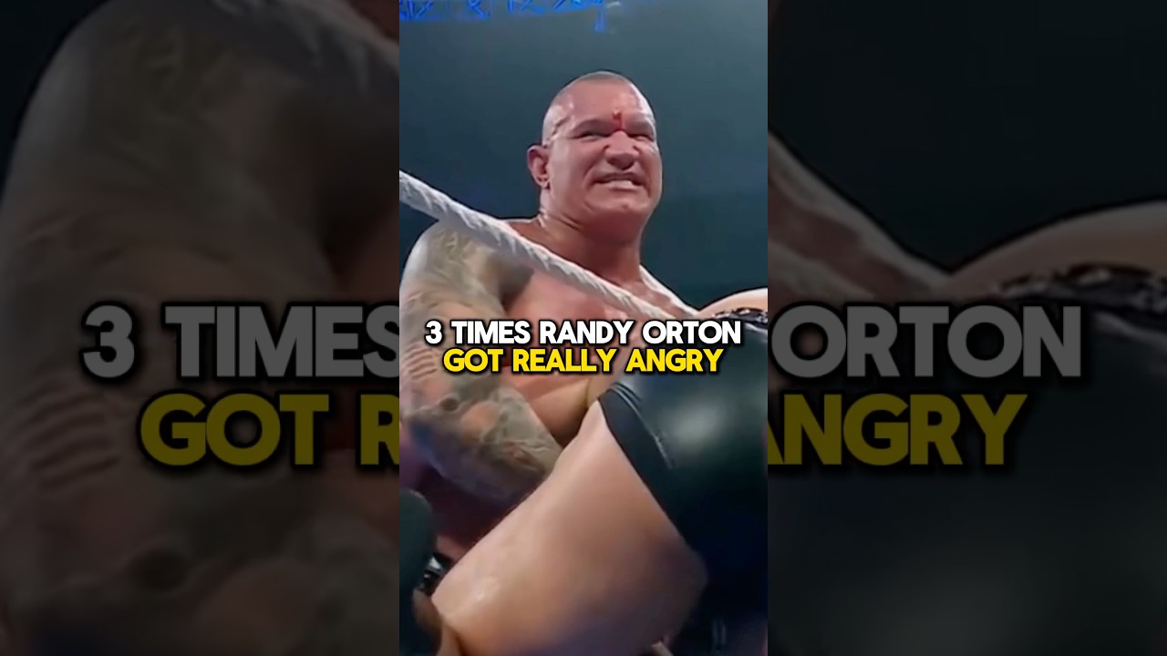 When Randy Orton Gets ANGRY 🤬 