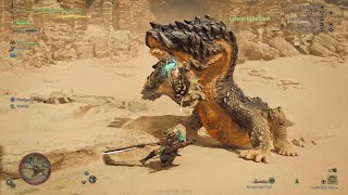 Monster Hunter Wilds Balahara hunt Longsword/Bow @dr.hasdan