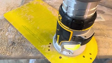 3min Video. How to cut speaker holes with ledge. Simple Tutorial