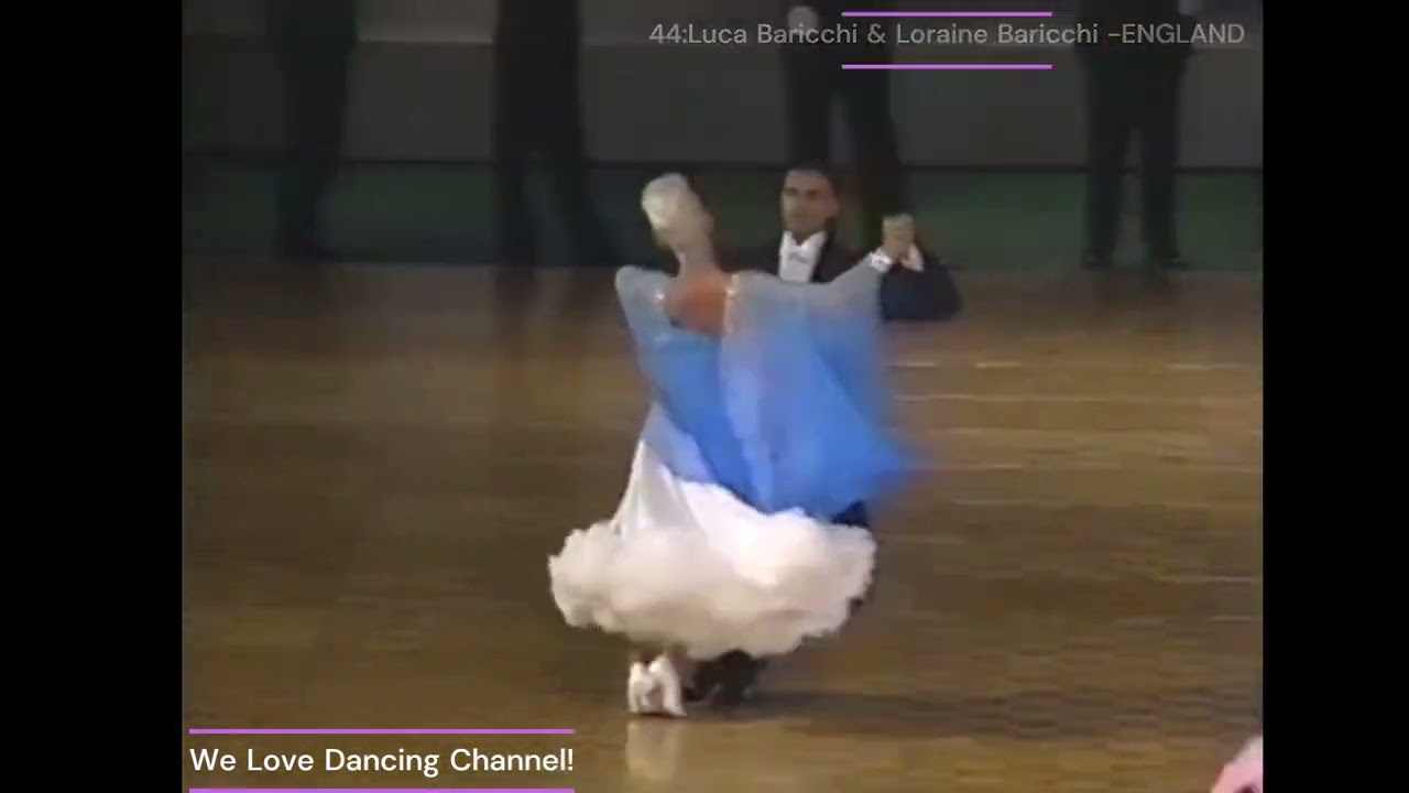 【社交ダンス】95’World professional Standard Dance Championships  Semi Final（Tokyo JAPAN）