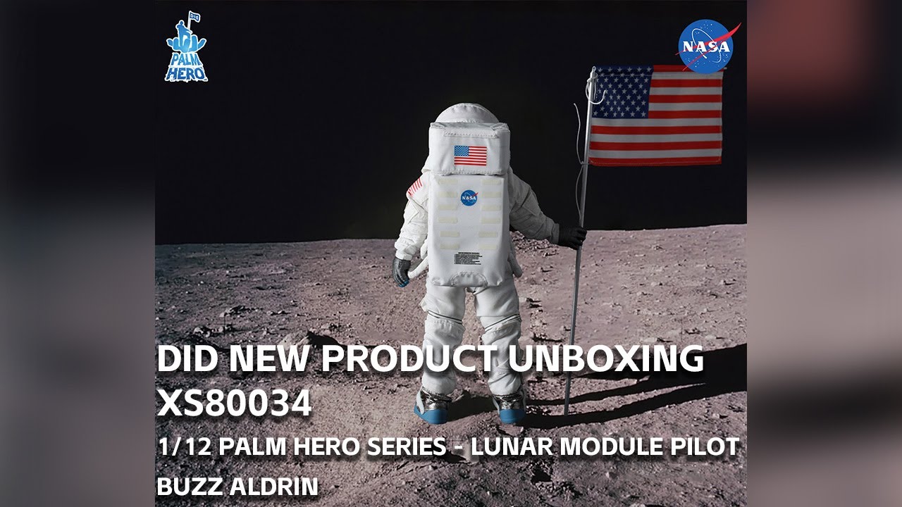 Unboxing video of XS80034 1/12 Palm Hero Series - Lunar module