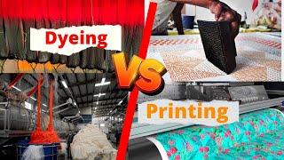 Textile Dyeing and Printing ।। Difference Between Dyeing and Printing screenshot 2
