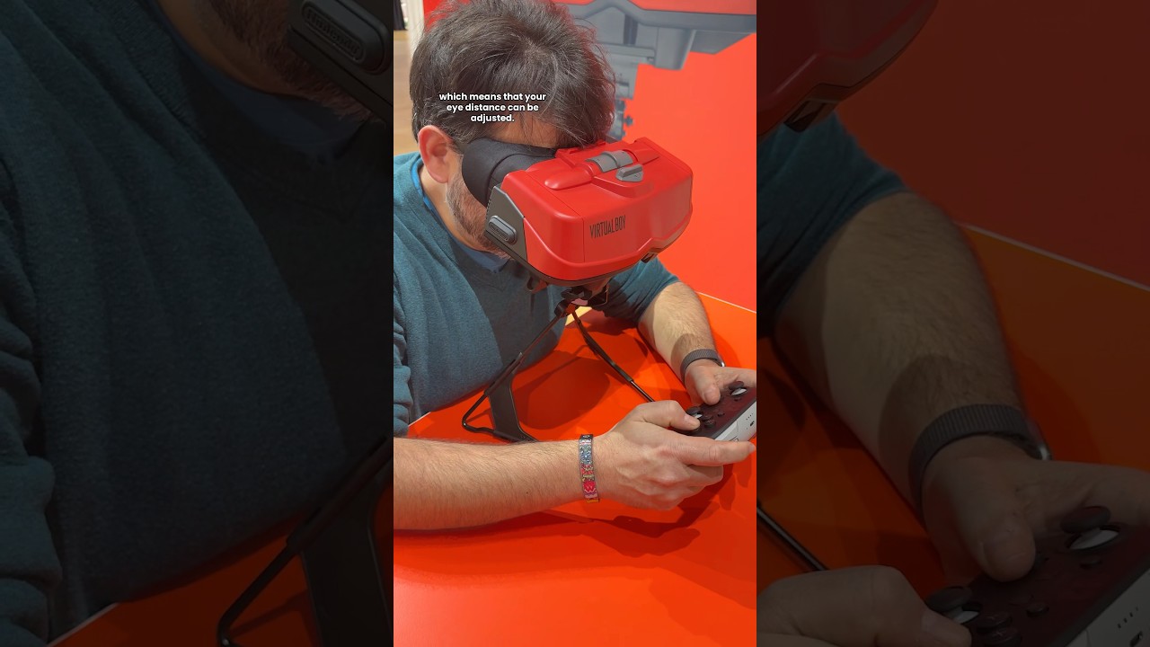I Stuck My Face Into Nintendo's New $100 Virtual Boy and Felt Oddly Comforted